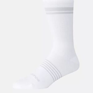 White Performance Crew Socks